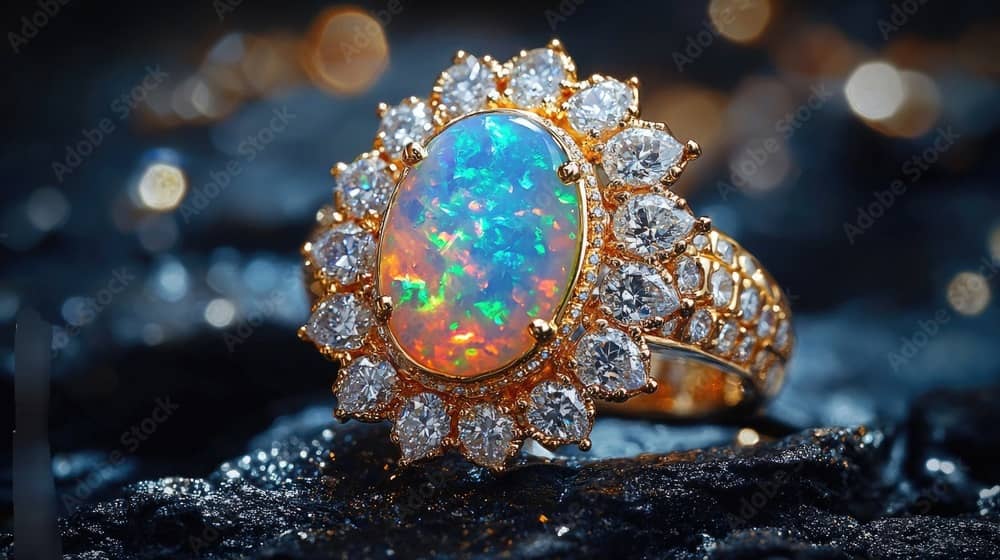 Opal ring